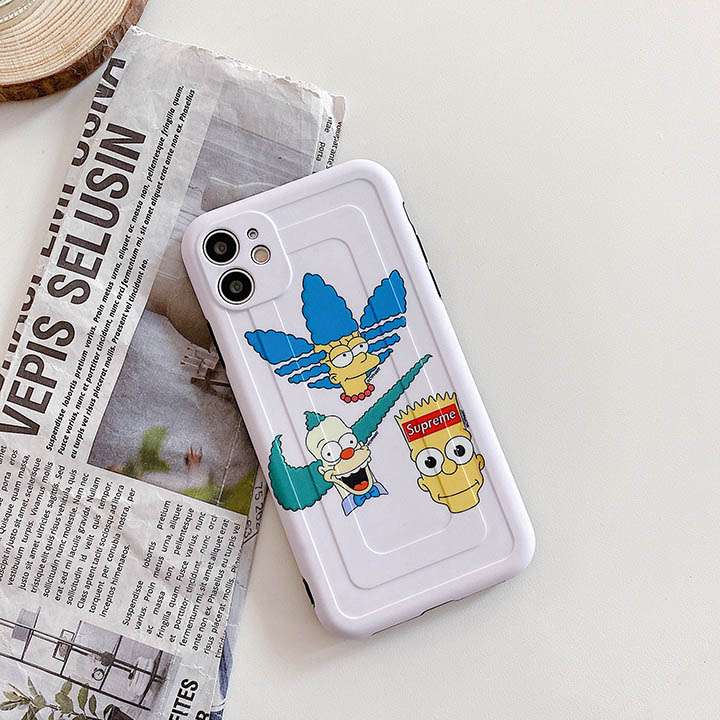 Simpsons かわいい iphone12proケース